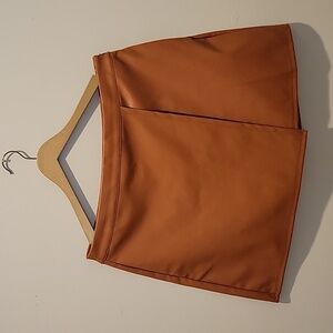 A New Day Faux Leather Skirt